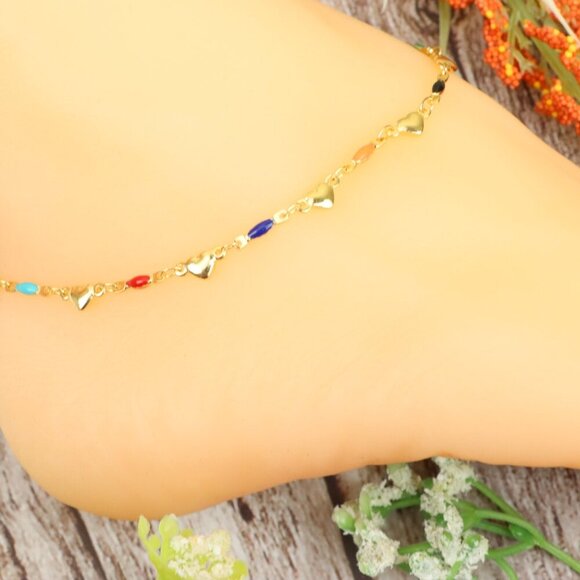 "Dainty Anklet for Women – Elegant Everyday Jewelry & Perfect Gift | MLCRC1805 - Picture 3 of 10